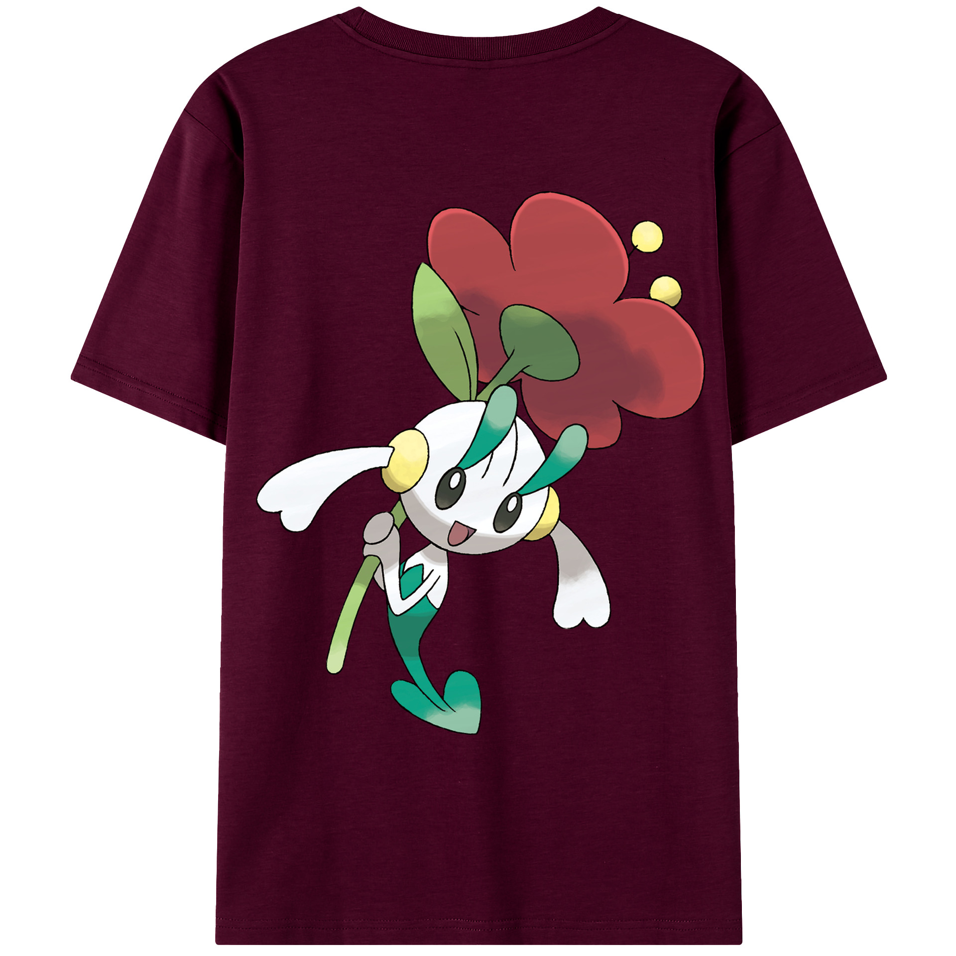 （画像用） ポケットモンスター Pokémon レディース半袖Tシャツ(バックプリント)